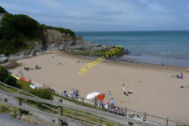 Photo 6"x4" Aberporth - West beach Aberporth c2011