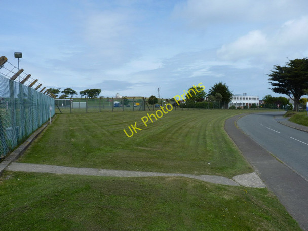 Photo 6"x4" Outside the Qinetiq site Parcllyn c2011