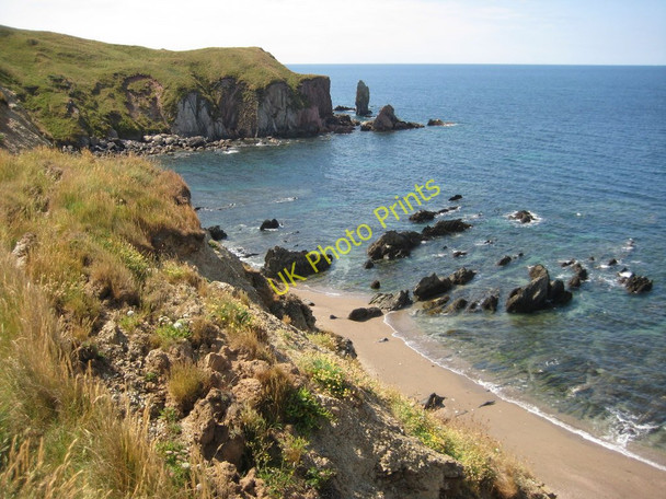 Photo 6"x4" View to the Long Stone Bantham c2011