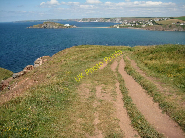 Photo 6"x4" The Coast path near Bantham Bantham c2011