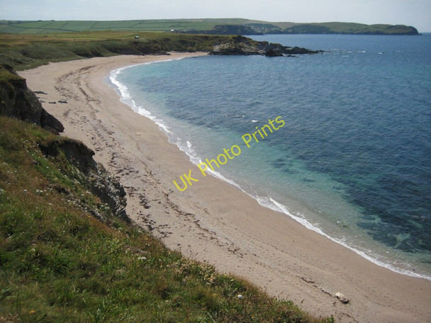 Photo 6"x4" Yarmouth Sand below Thurlestone Bantham c2011