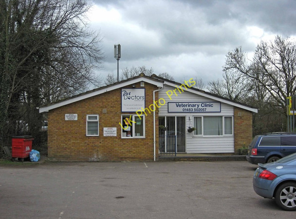 Photo 6"x4" Pet Doctors, Anchor House, 1 Station Row, Shalford Guildford c2011