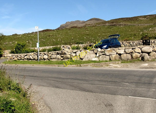 Photo 6"x4" Carrick Little Car Park and Mourne Rambler Bus Stop Annalong c2011