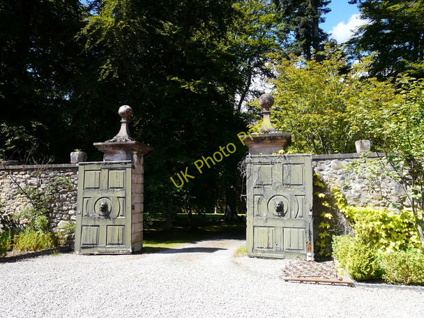 Photo 6"x4" Garden gates at Novar House Evanton\/Baile-Eoghain c2011