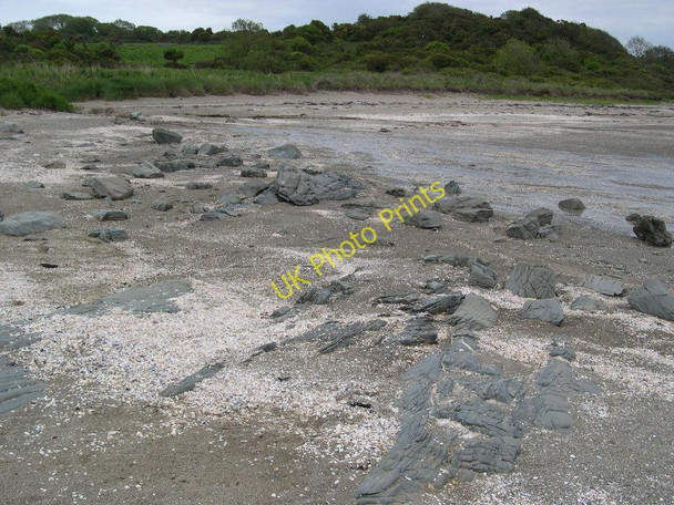 Photo 6"x4" Little Bay with Stream near Newton Farm Sandgreen c2011