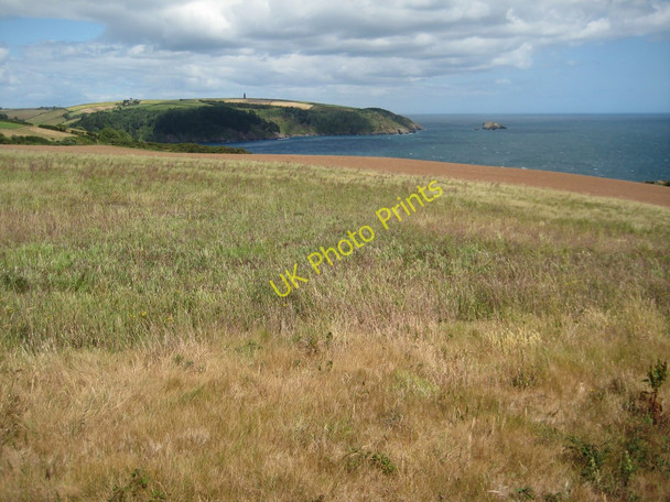 Photo 6"x4" Coast near Little Dartmouth Stoke Fleming c2011