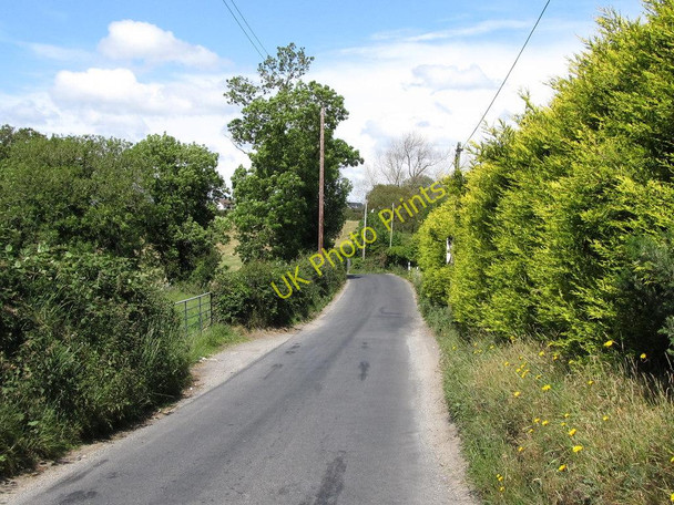 Photo 6"x4" View north-east along Drumcro Road Kilkeel c2011