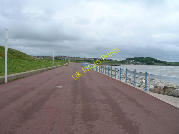 Photo 6"x4" Sandylands Promenade heading south Heysham c2011