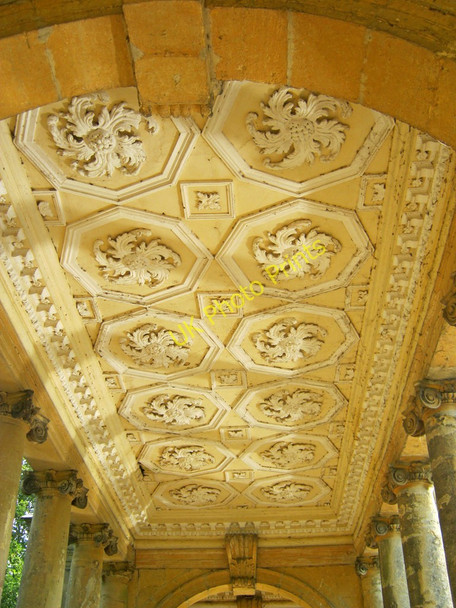 Photo 6"x4" Ceiling of the Palladian Bridge Akeley c2010