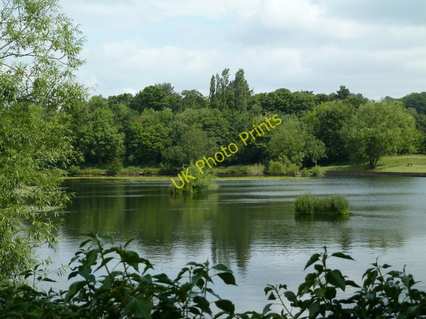 Photo 6"x4" Lake - Wingerworth lido Nether Moor\/SK3866 c2011