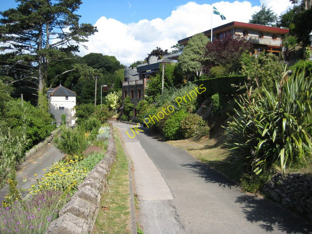 Photo 6"x4" Quiet road near Kingswear Dartmouth c2011