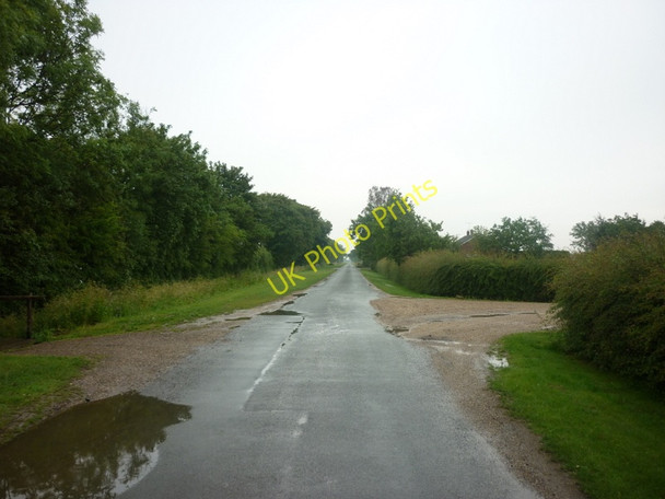 Photo 6"x4" Drain Lane off the A614 Moor End\/SE8137 c2011
