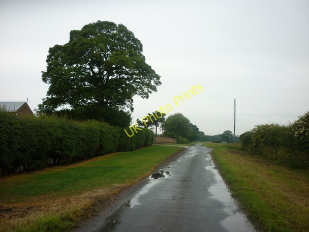 Photo 6"x4" Bursea Lane at Bursea Grange Bursea c2011