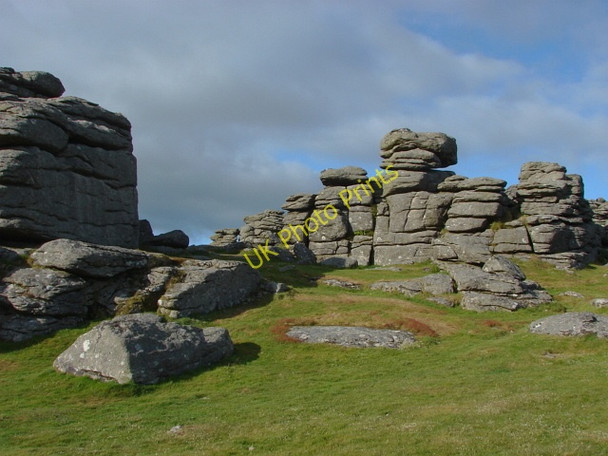 Photo 6"x4" Houndtor, Dartmoor Bonehill\/SX7277 c2011