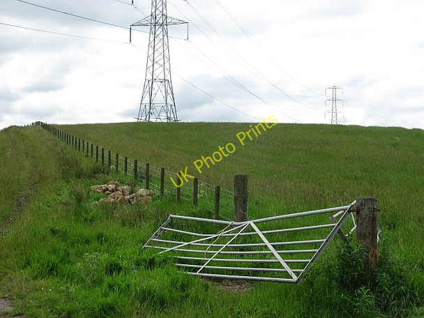 Photo 6"x4" Grassland off Muttonhole Lane Earnock c2011