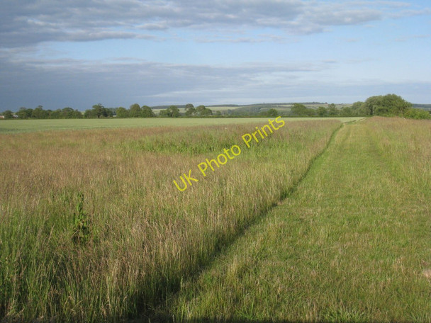 Photo 6"x4" Permissive footpath near Grasby North Kelsey Moor c2011