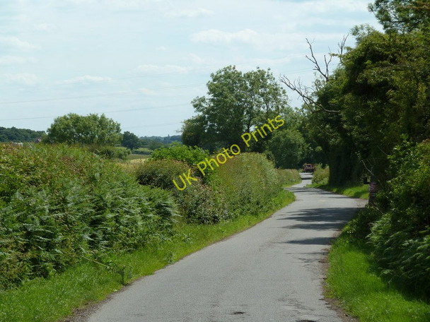 Photo 6"x4" Back Lane near Calow Bolehill\/SK4170 c2011