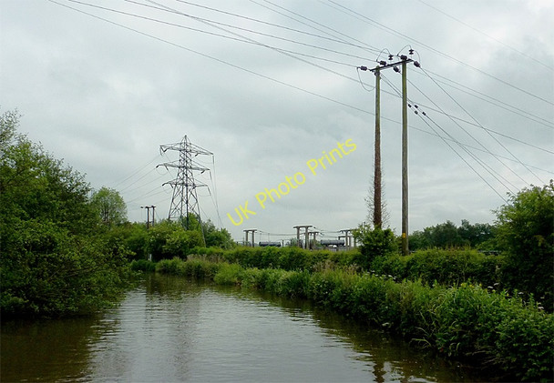 Photo 6"x4" Trent and Mersey Canal south of Barlaston, Staffordshire Waggersley c2011