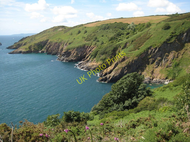 Photo 6"x4" View over Pudcombe Cove Kingston\/SX9051 c2011