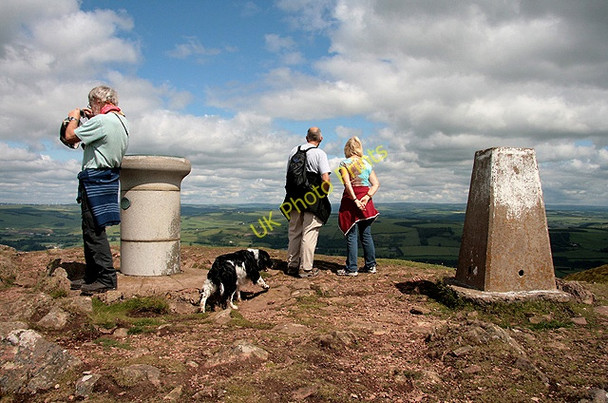 Photo 6"x4" The summit of Eildon Mid Hill Melrose\/NT5434 c2011