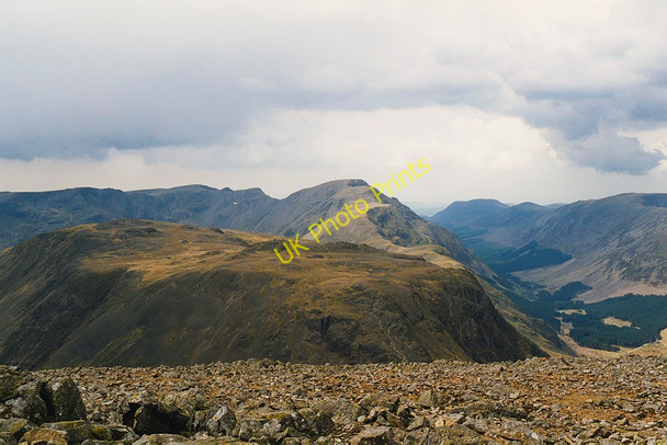 Photo 6"x4" View towards Pillar from Great Gable Seathwaite\/NY2312 c1998