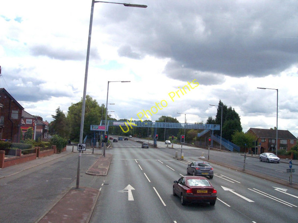 Photo 6"x4" Eccles Road crosses the East Lancs Road Swinton\/SD7701 c2011