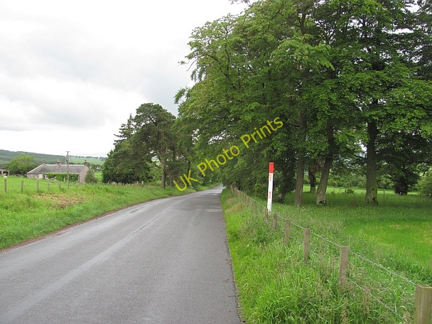 Photo 6"x4" Road to Pettinain Pettinain c2011
