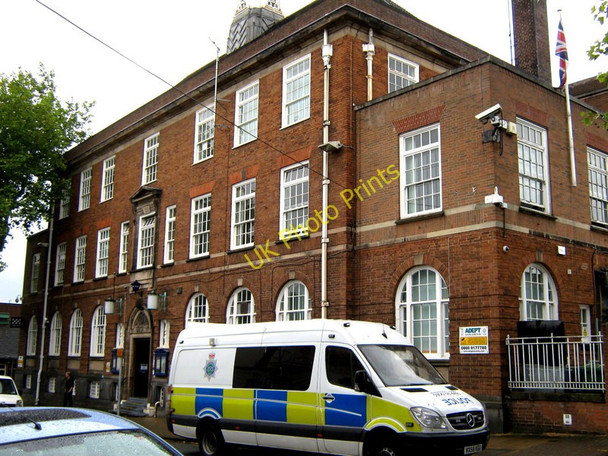Photo 6"x4" The Police Station Newcastle-under-Lyme c2011