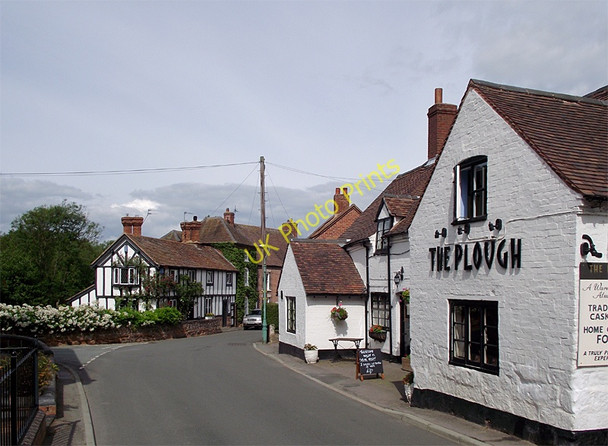 Photo 6"x4" Aston Lane leading joining Church Street in Claverley, Shropshire Claverley c2011