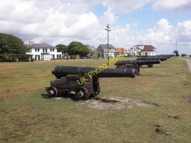 Photo 6"x4" Cannon, on Gun Hill, Southwold Southwold c2011