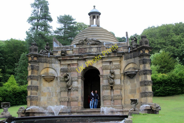 Photo 6"x4" Building at Top of Cascade, Chatsworth House, Derbyshire Edensor c2011