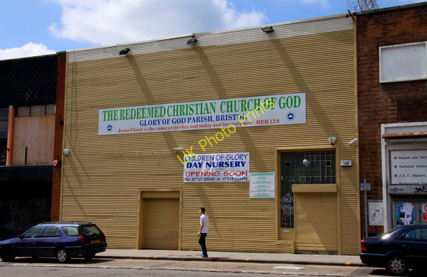 Photo 6"x4" The Redeemed Christian Church of God on Stokes Croft Bristol c2011