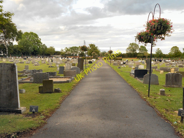 Photo 6"x4" Chilton Cemetery Chilton\/NZ2829 c2011