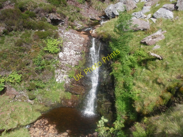Photo 6"x4" Sgwd Afon Clydach \/ Afon Clydach waterfall Moel Gornach c2011