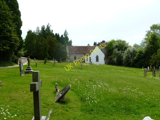 Photo 6"x4" Tarrant Rushton, St.Mary's Tarrant Rushton c2011