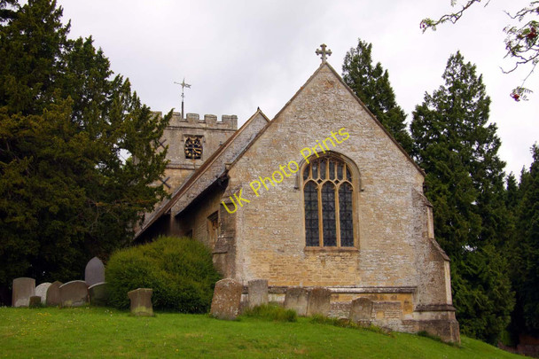 Photo 6"x4" St Andrews Church in Letcombe Regis Wantage c2011