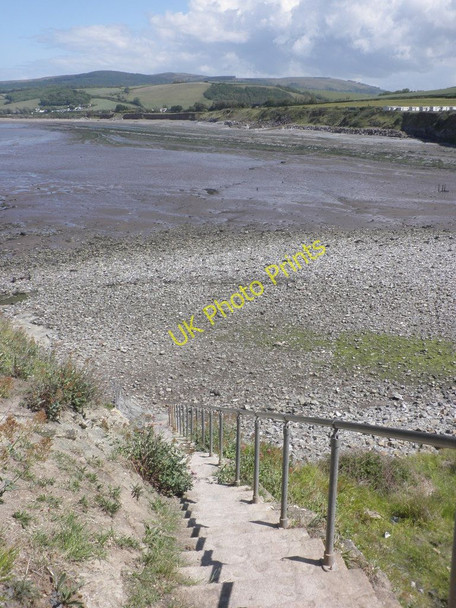Photo 6"x4" Steps down to Helwell Bay Watchet c2011