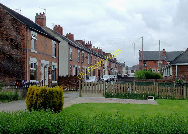 Photo 6"x4" Terraced housing at Milton, Stoke-on-Trent Milton\/SJ9050 c2011