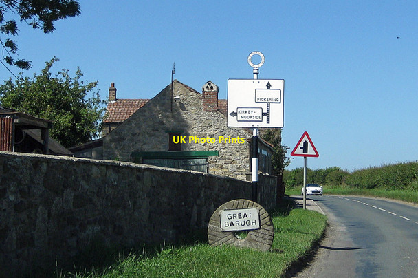Photo 6"x4" Entering Great Barugh from the south Great Barugh c2011