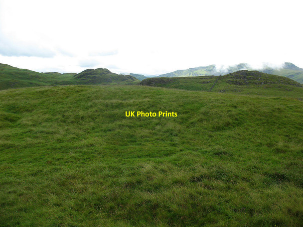 Photo 6"x4" Low Rigg, looking south Birkett Mire c2011