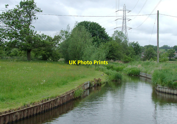 Photo 6"x4" Canal feeder channel near  Norton Green, Stoke-on-Trent Baddeley Green c2011