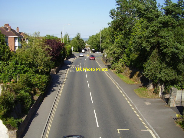 Photo 6"x4" Looking East from Gallows Bridge Heavitree c2011