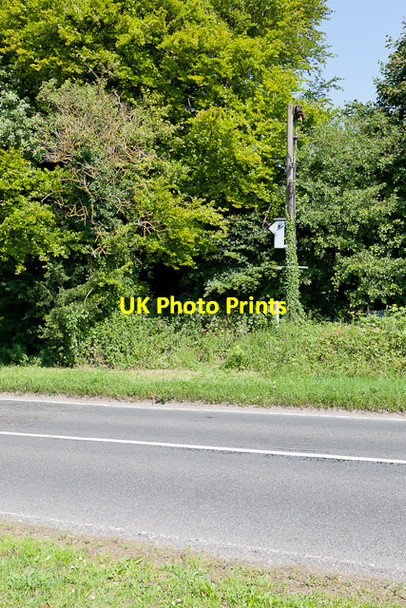 Photo 6"x4" Bridleway off A31 dual-carriageway Chilcomb c2011