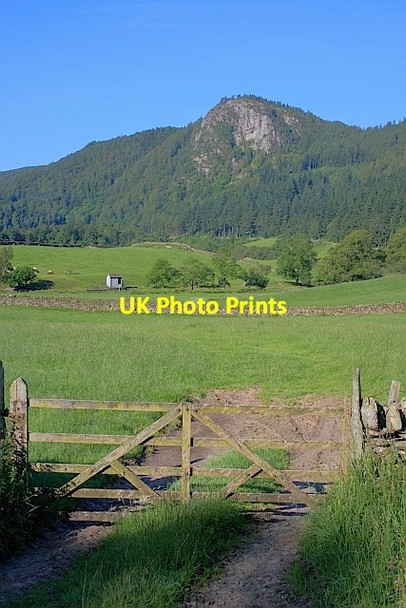 Photo 6"x4" Raven Crag Legburthwaite c2011