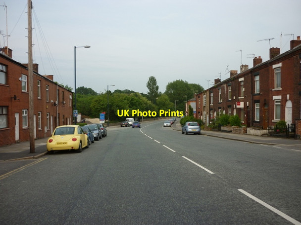 Photo 6"x4" The A57 Manchester Road, looking east Denton\/SJ9295 c2011