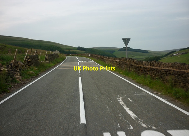 Photo 6"x4" The A6024 towards Holme Crowden\/SK0799 c2011