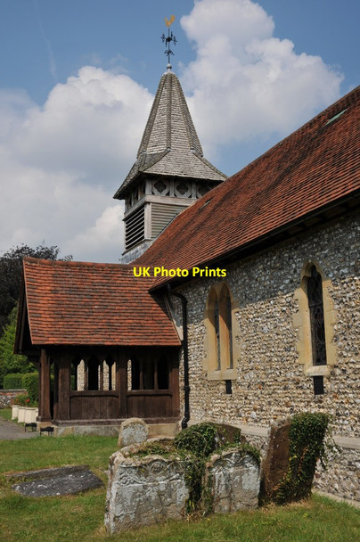 Photo 6"x4" Moulsford church South Stoke\/SU5983 c2011