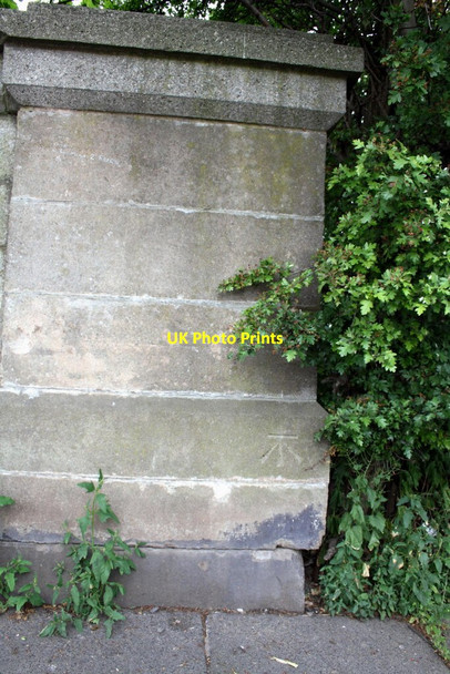 Photo 6"x4" Benchmark on west end of south parapet of Botcherby Bridge Carlisle c2011