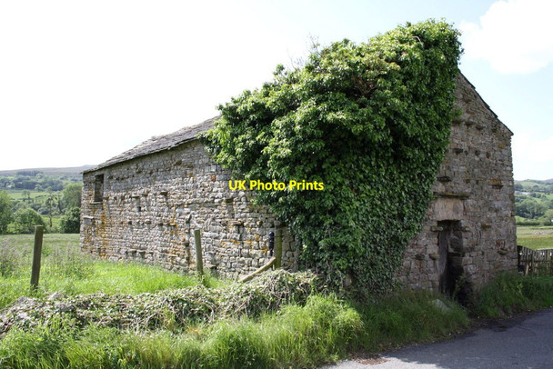 Photo 6"x4" Hall Bank barn at High Chapel Dent\/SD7086 c2011