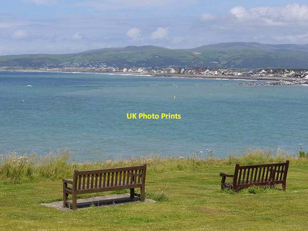Photo 6"x4" Benches, Borth Upper Borth c2011